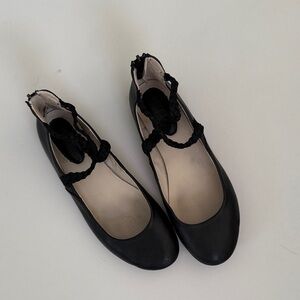 Bussola black ballet flat EU40